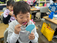 1年4組 がっきゅうかつどう_田島 美穂子_2024年11月15日のノート_6